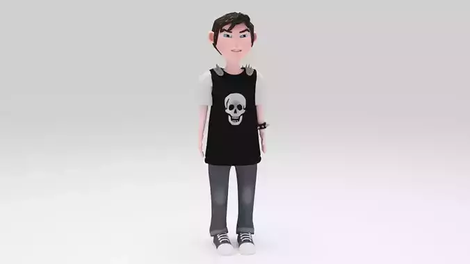 Character Dizi Rigged 