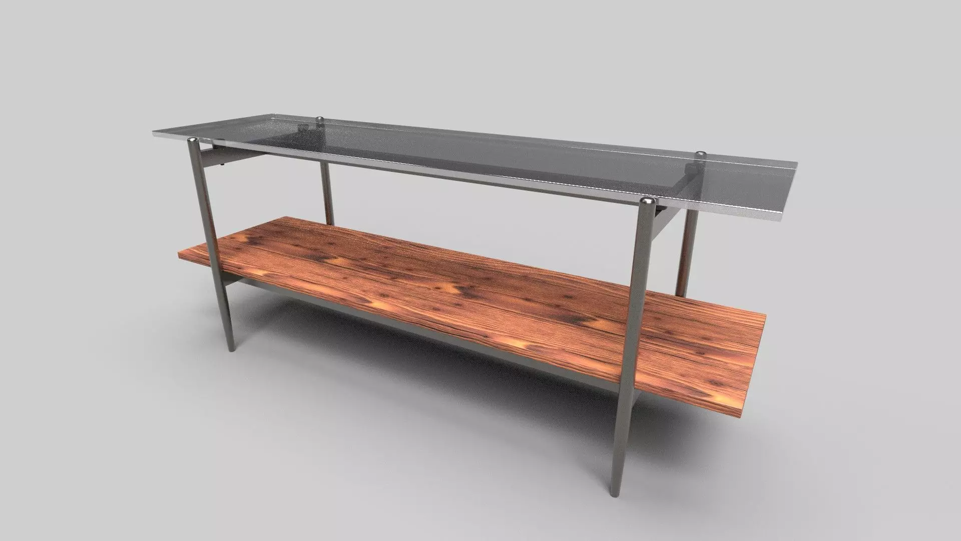 TV Rack CG64 3D model_1