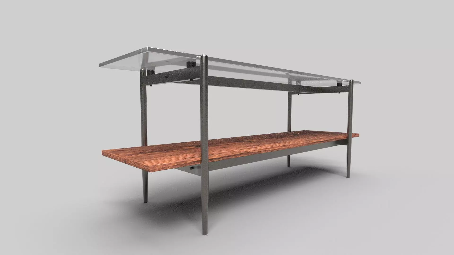 TV Rack CG64 3D model_2