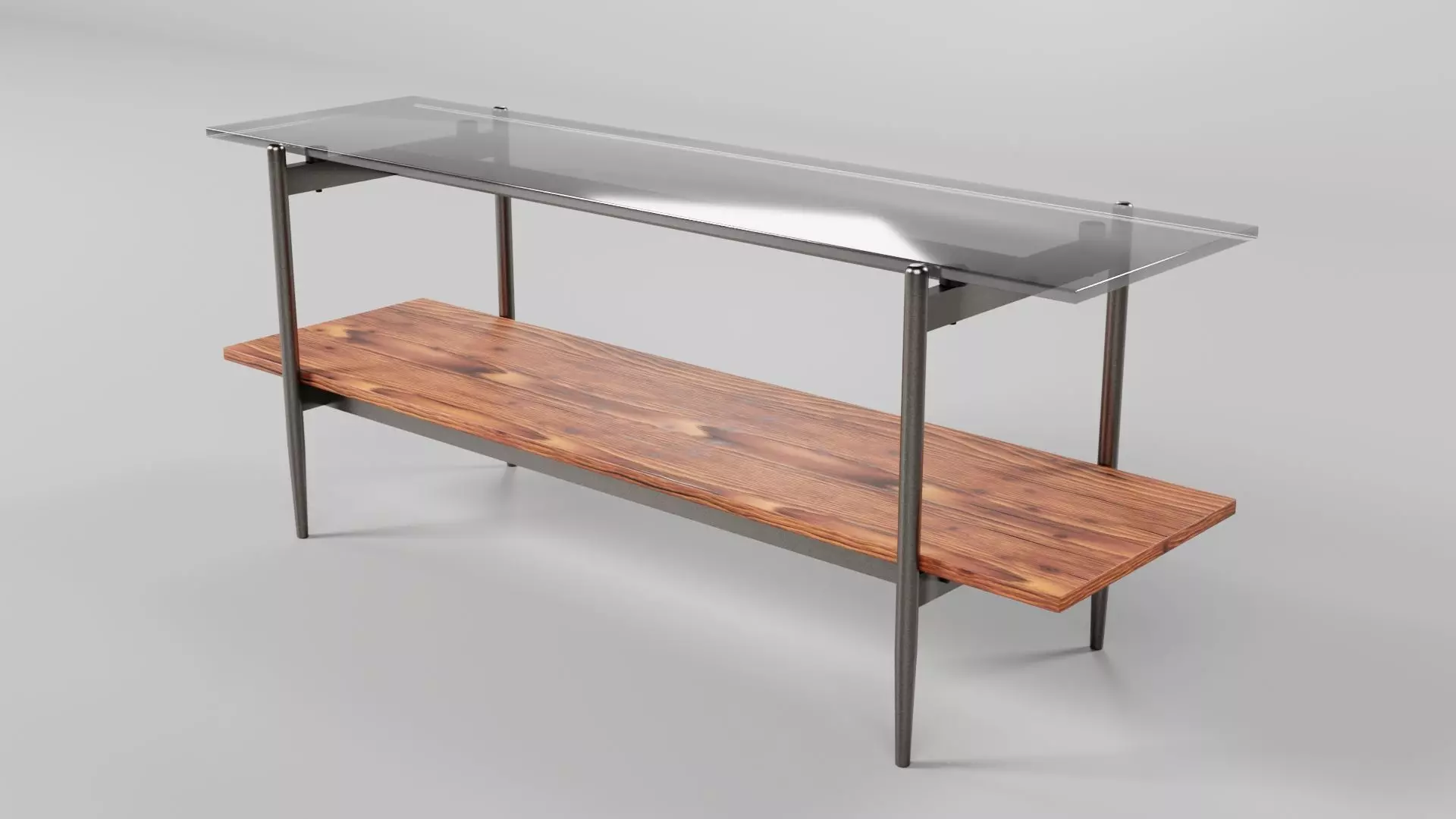 TV Rack CG64 3D model_3