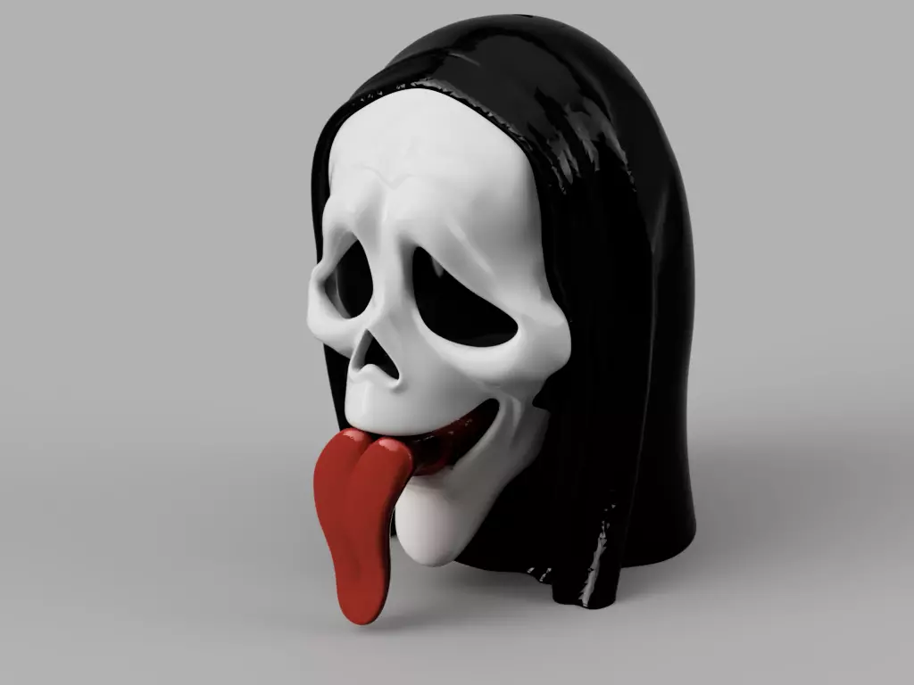 Ghostface Candy Dispenser 3D print model_5