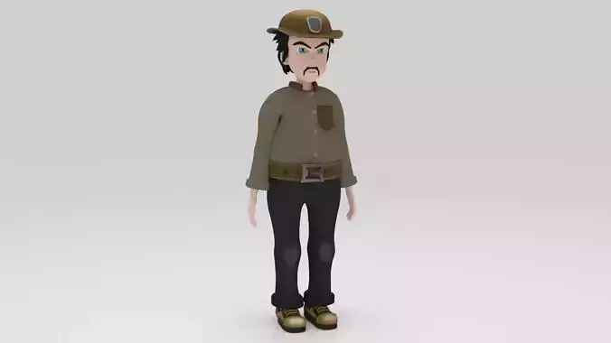 Character Dizo Rigged 