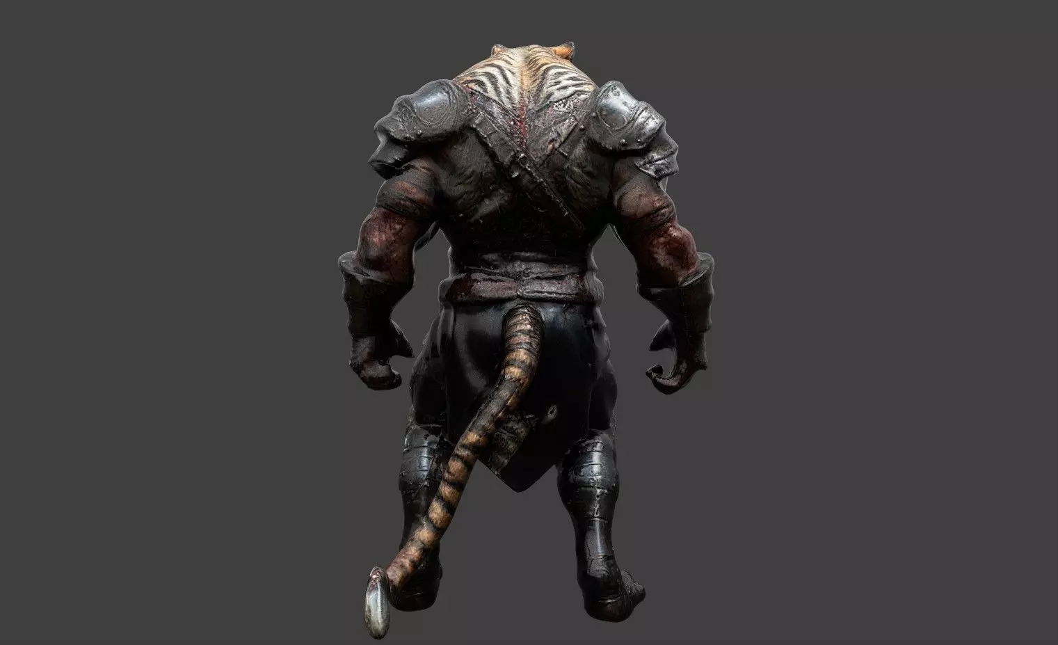 Animal Warrior Pack 2 Low-poly 3D model_44