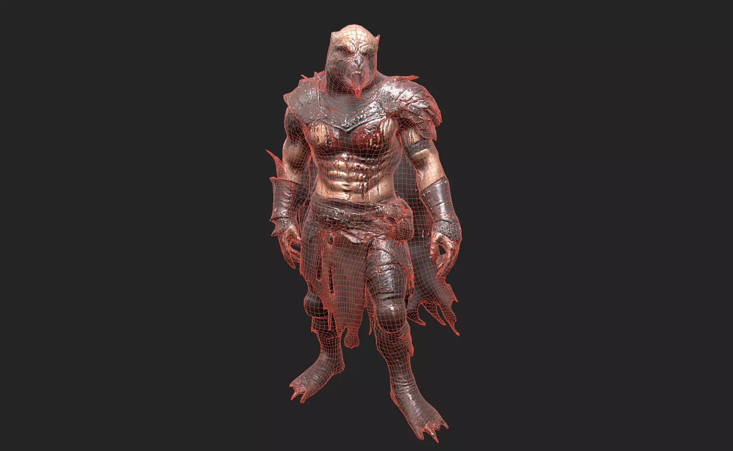 Animal Warrior Pack 2 Low-poly 3D model_25