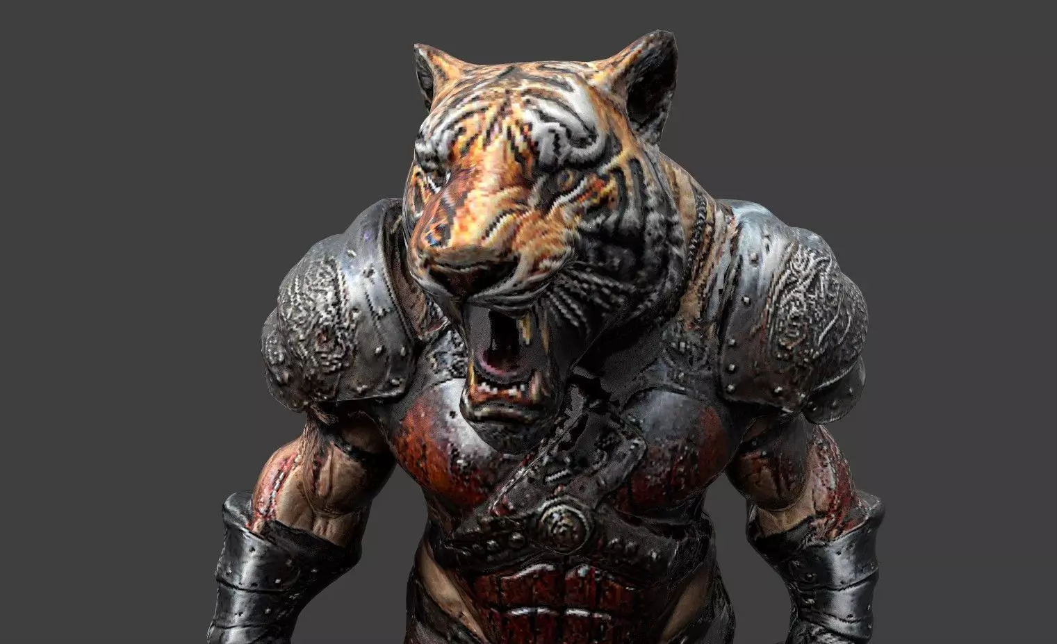 Animal Warrior Pack 2 Low-poly 3D model_48