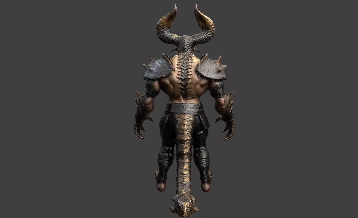 Animal Warrior Pack 2 Low-poly 3D model_14