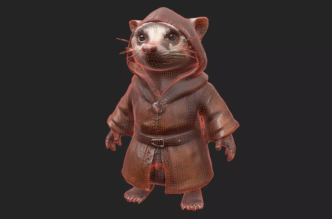 Animal Warrior Pack 2 Low-poly 3D model_13