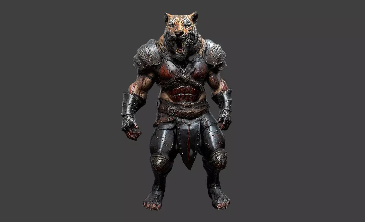 Animal Warrior Pack 2 Low-poly 3D model_47