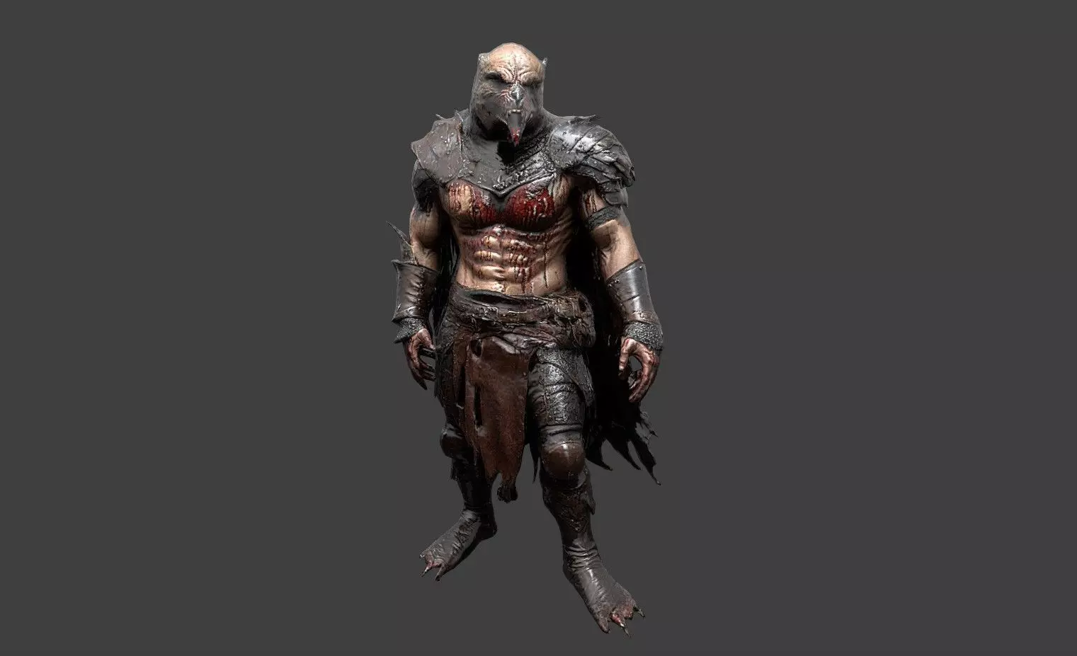 Animal Warrior Pack 2 Low-poly 3D model_23