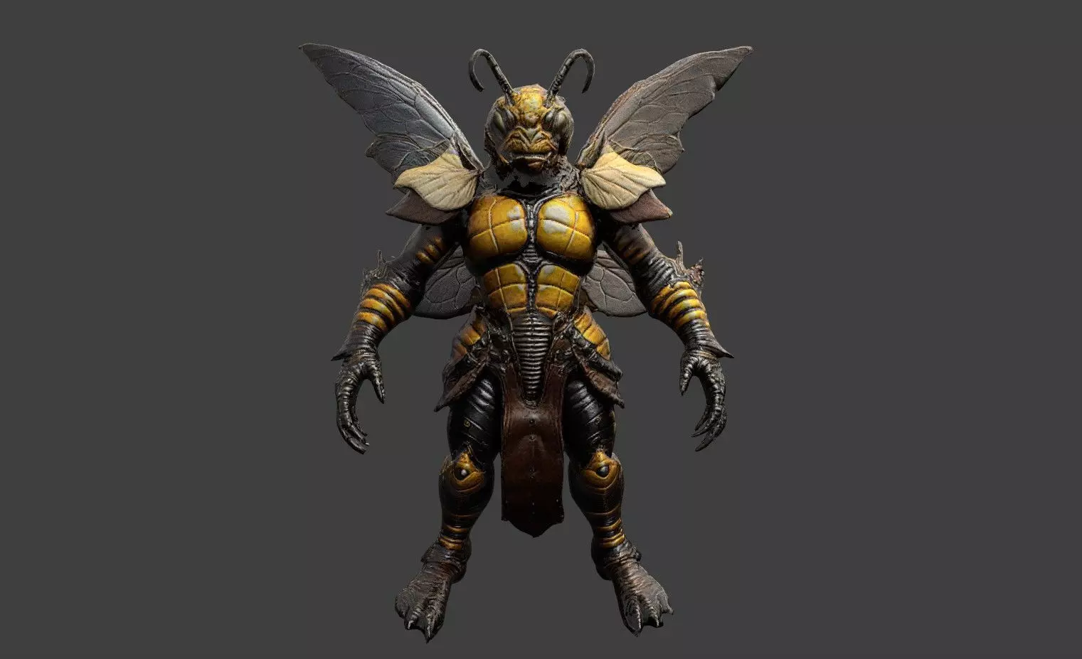 Animal Warrior Pack 2 Low-poly 3D model_40