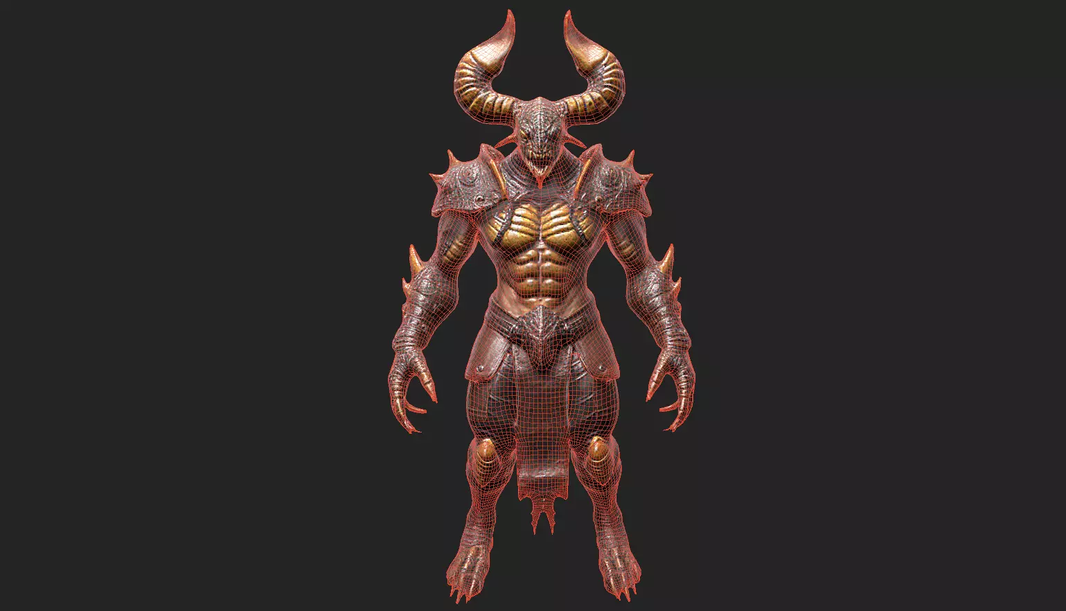 Animal Warrior Pack 2 Low-poly 3D model_19