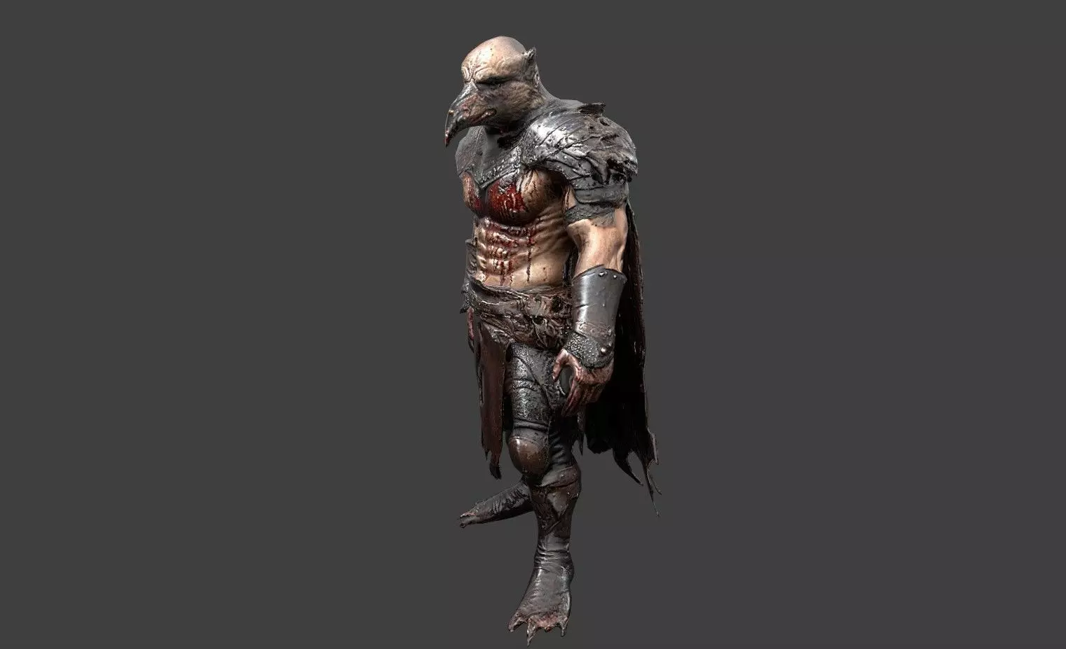 Animal Warrior Pack 2 Low-poly 3D model_21