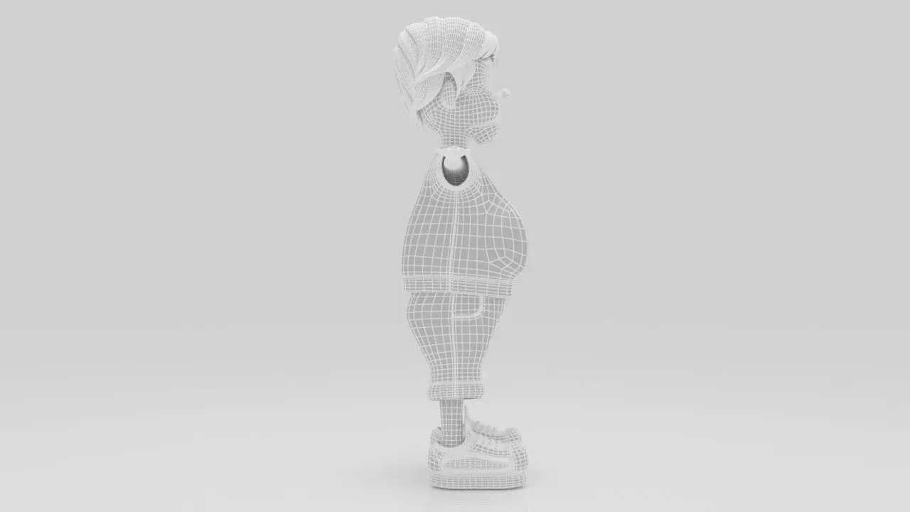 Character Lizo Rigged  Low-poly 3D model_12