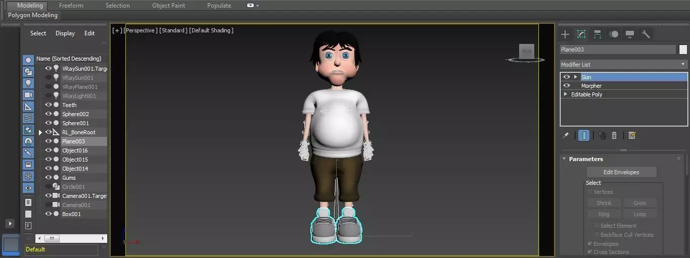 Character Lizo Rigged  Low-poly 3D model_13