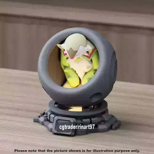 Chesnaught healing machine pods 3D print model