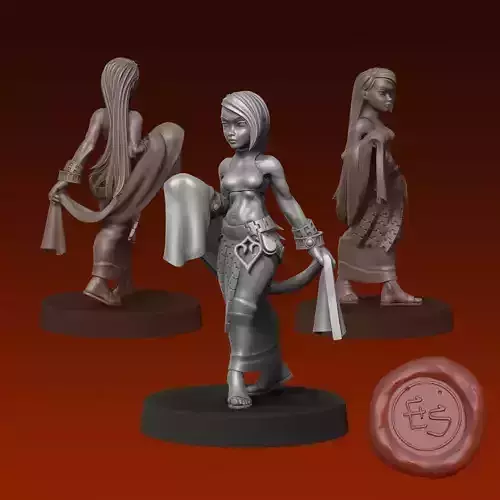 Dancer - Final Fantasy Tactics - 32mm Miniature