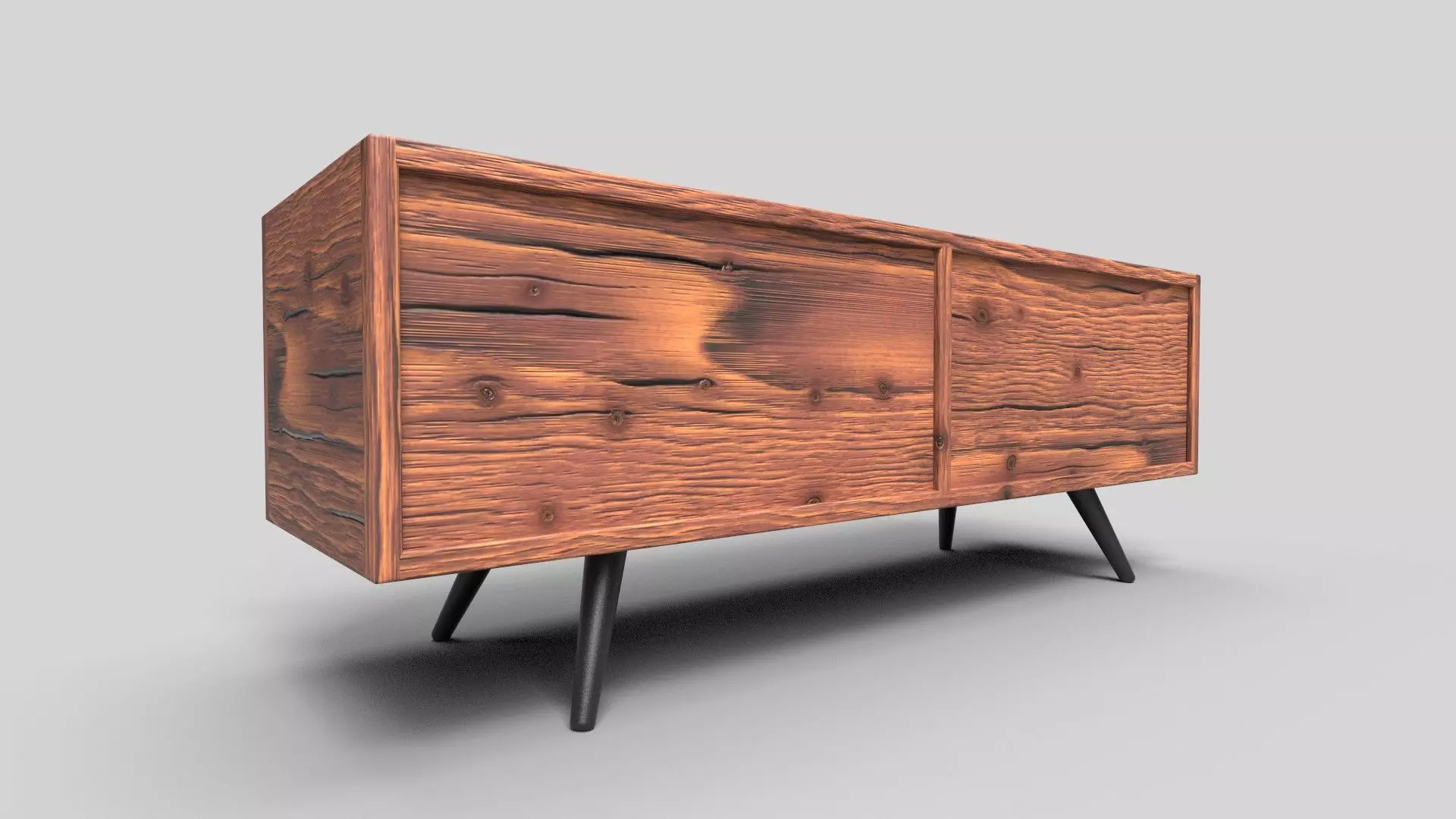 TV Rack CG65 3D model_2