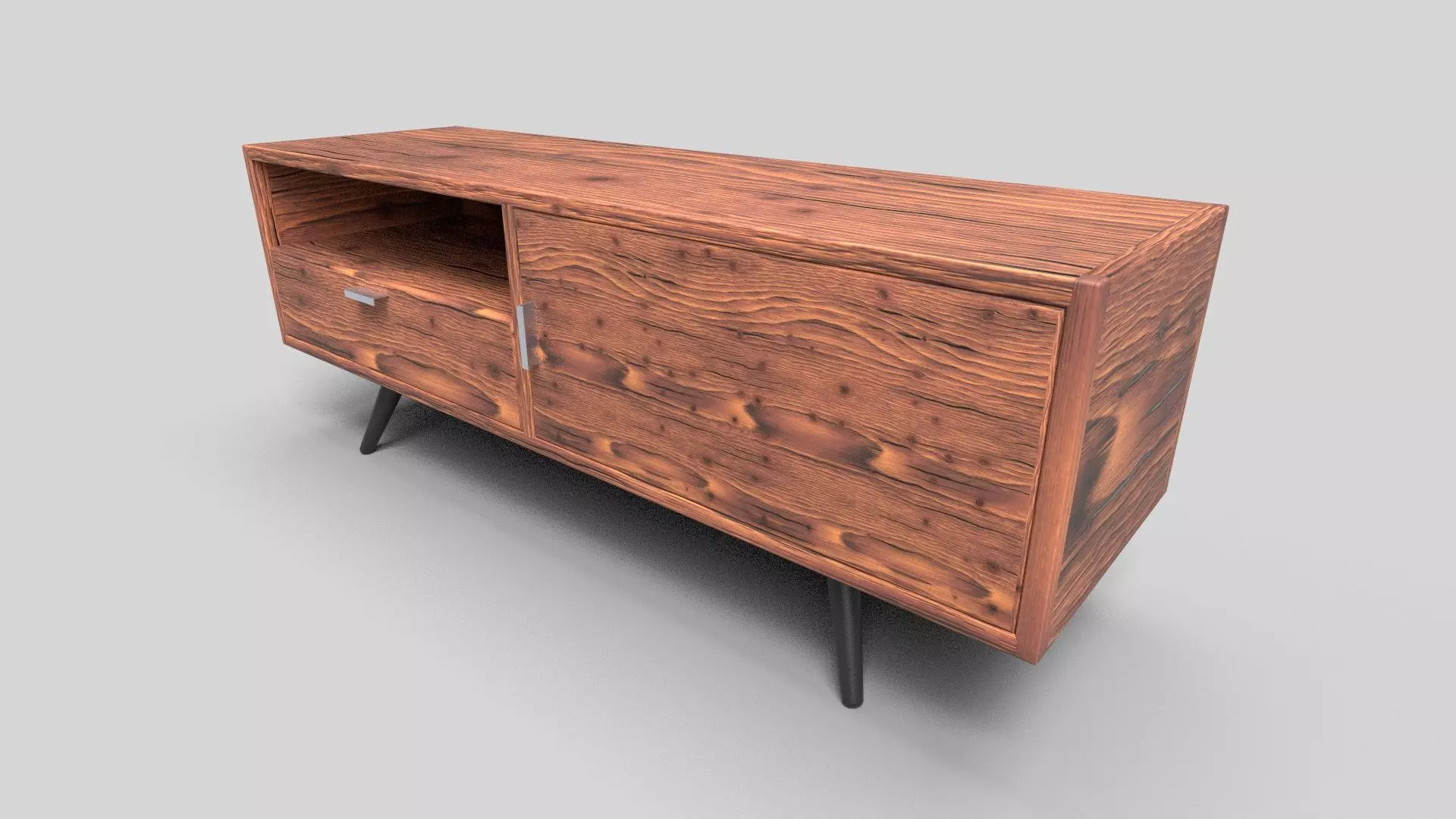 TV Rack CG65 3D model_1