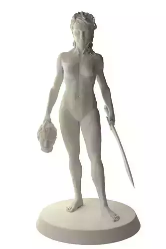 Medusa with the Head of Perseus 3D print model