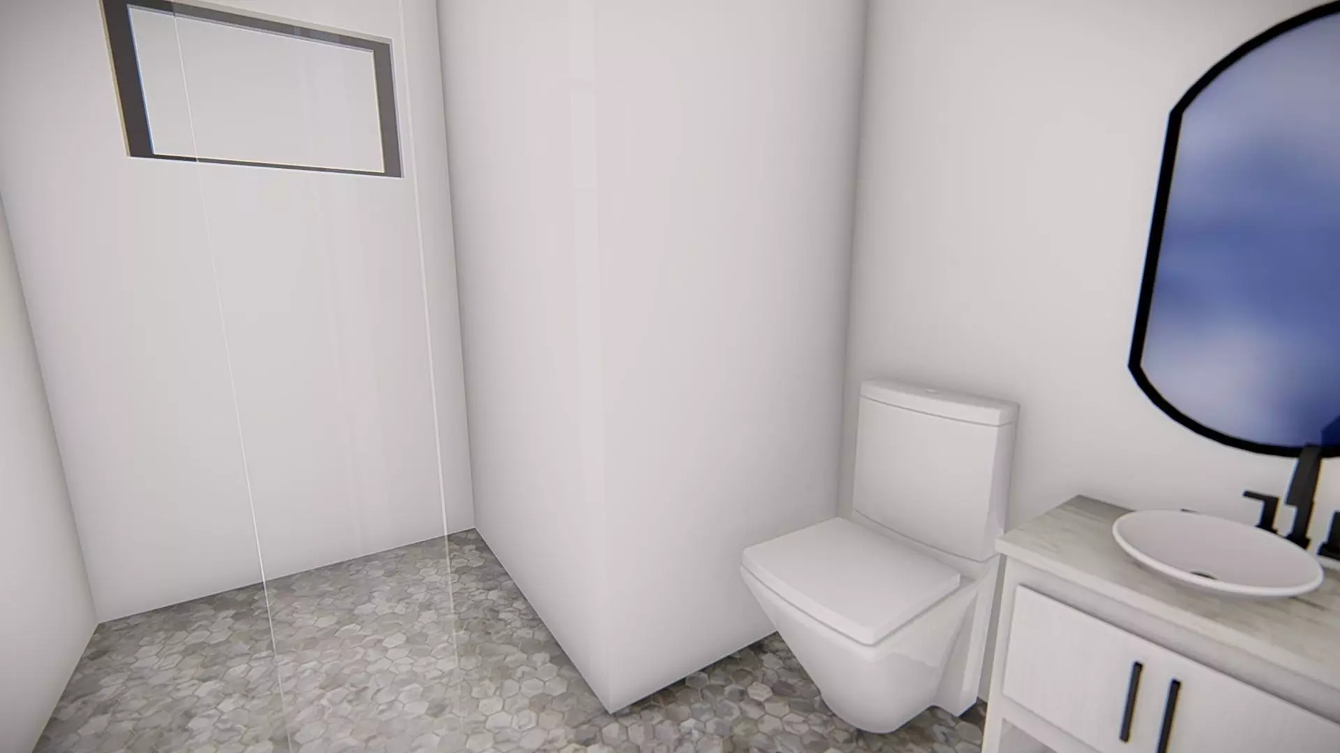 American Style House Exterior 3D Model Classic Residential Home 3D model_21