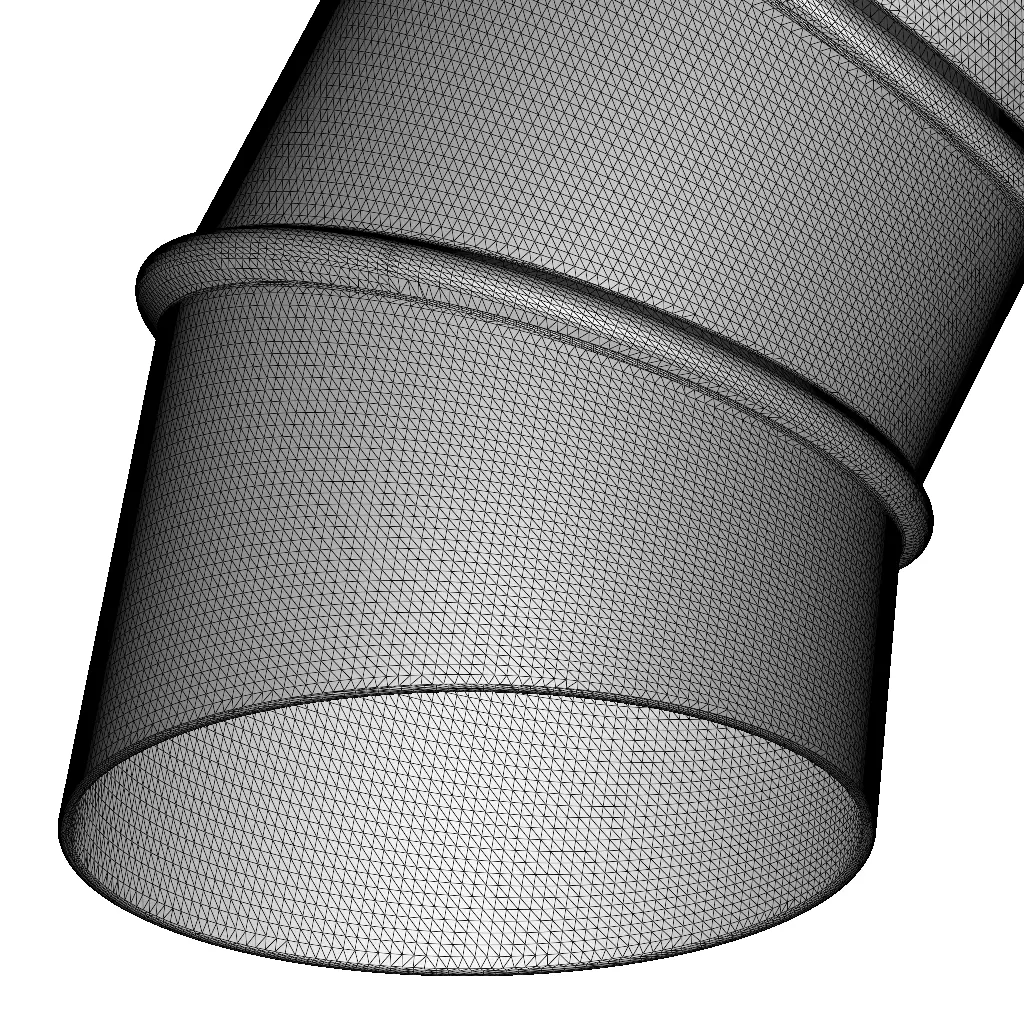 Rusty HVAC Elbow Air Duct 3D model_6