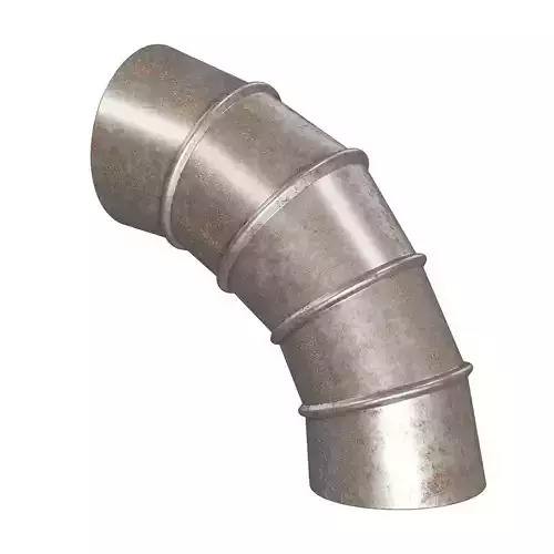 Rusty HVAC Elbow Air Duct 3D model