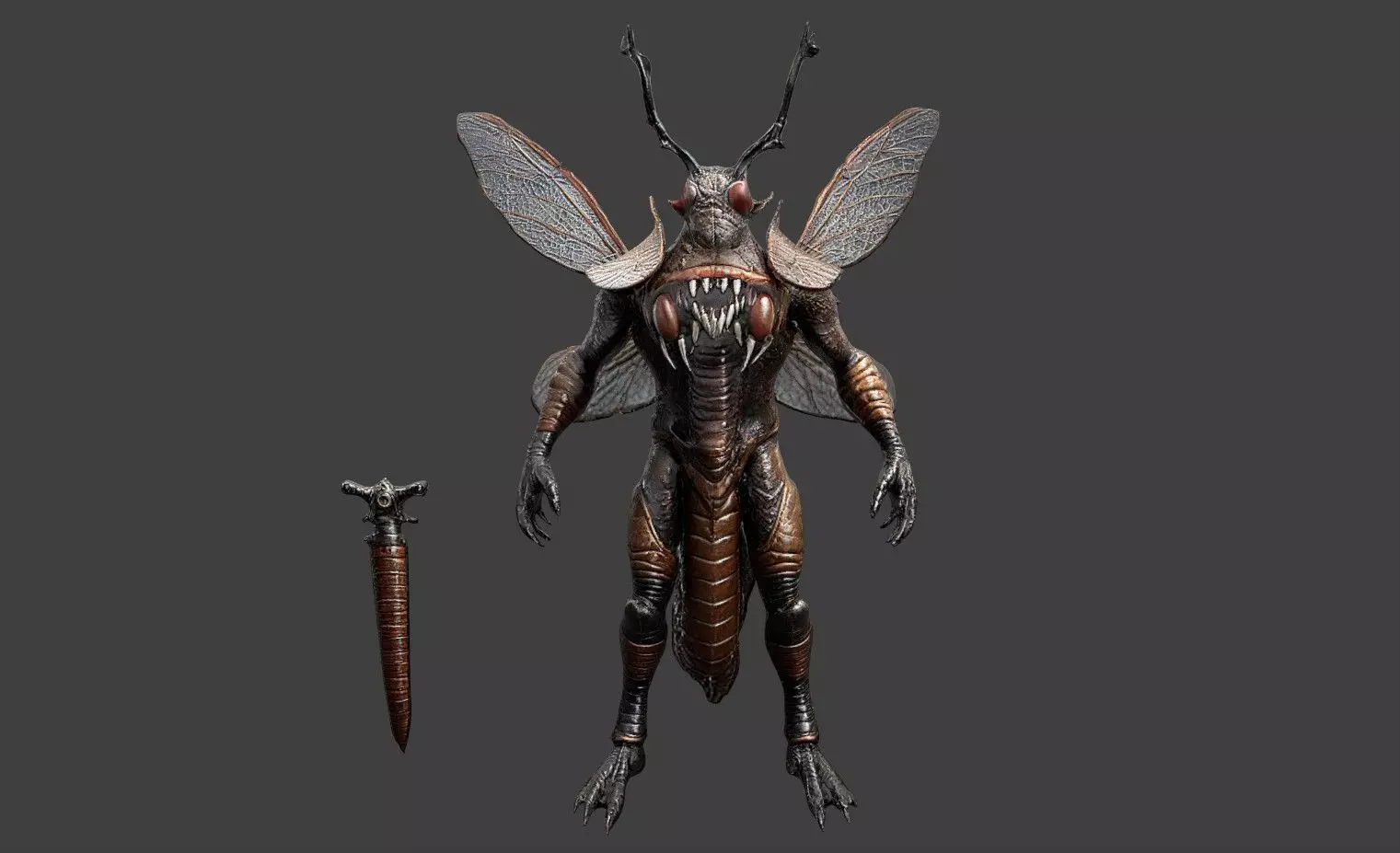 Animal Warrior Pack 4 Low-poly 3D model_5