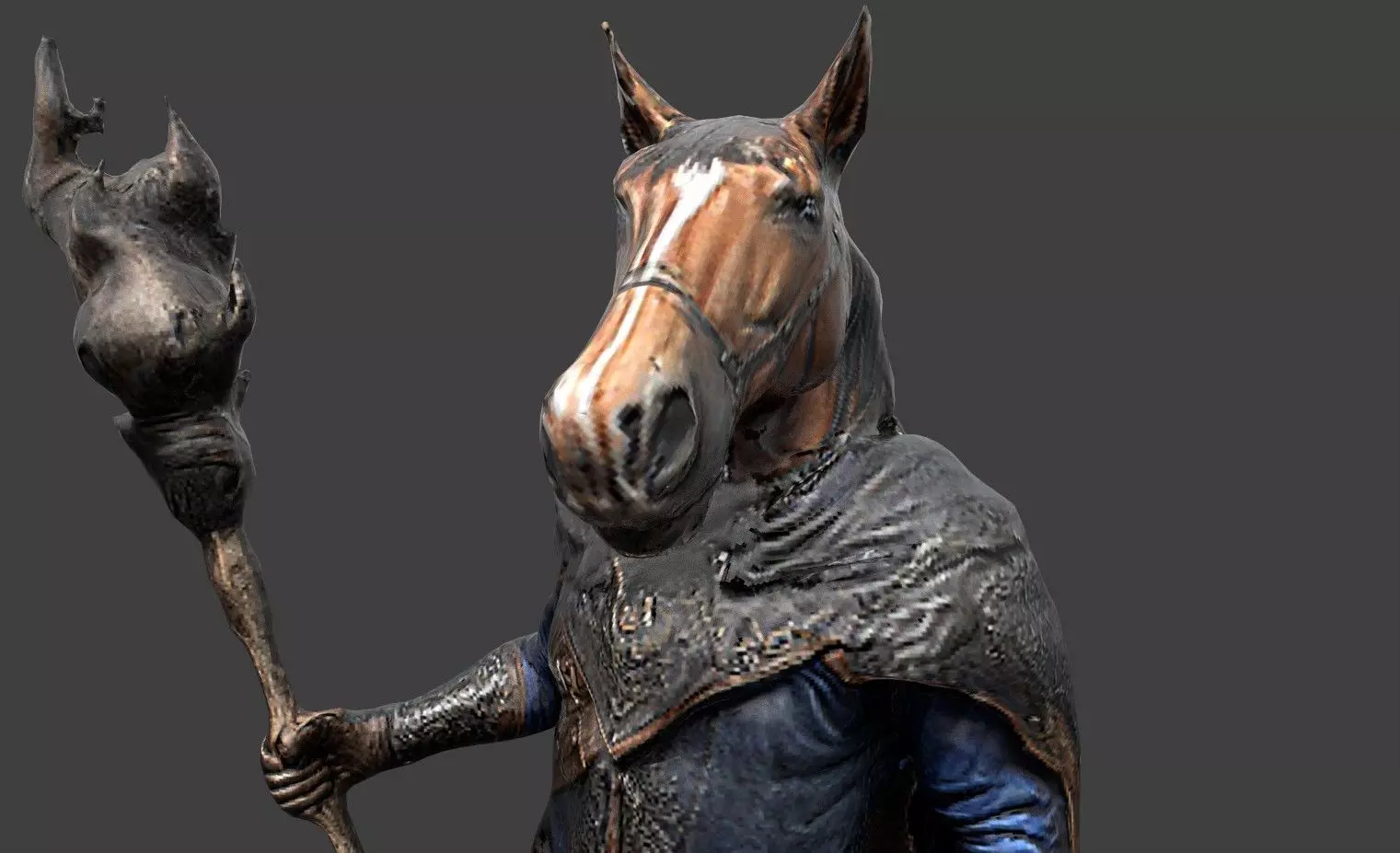 Animal Warrior Pack 4 Low-poly 3D model_31