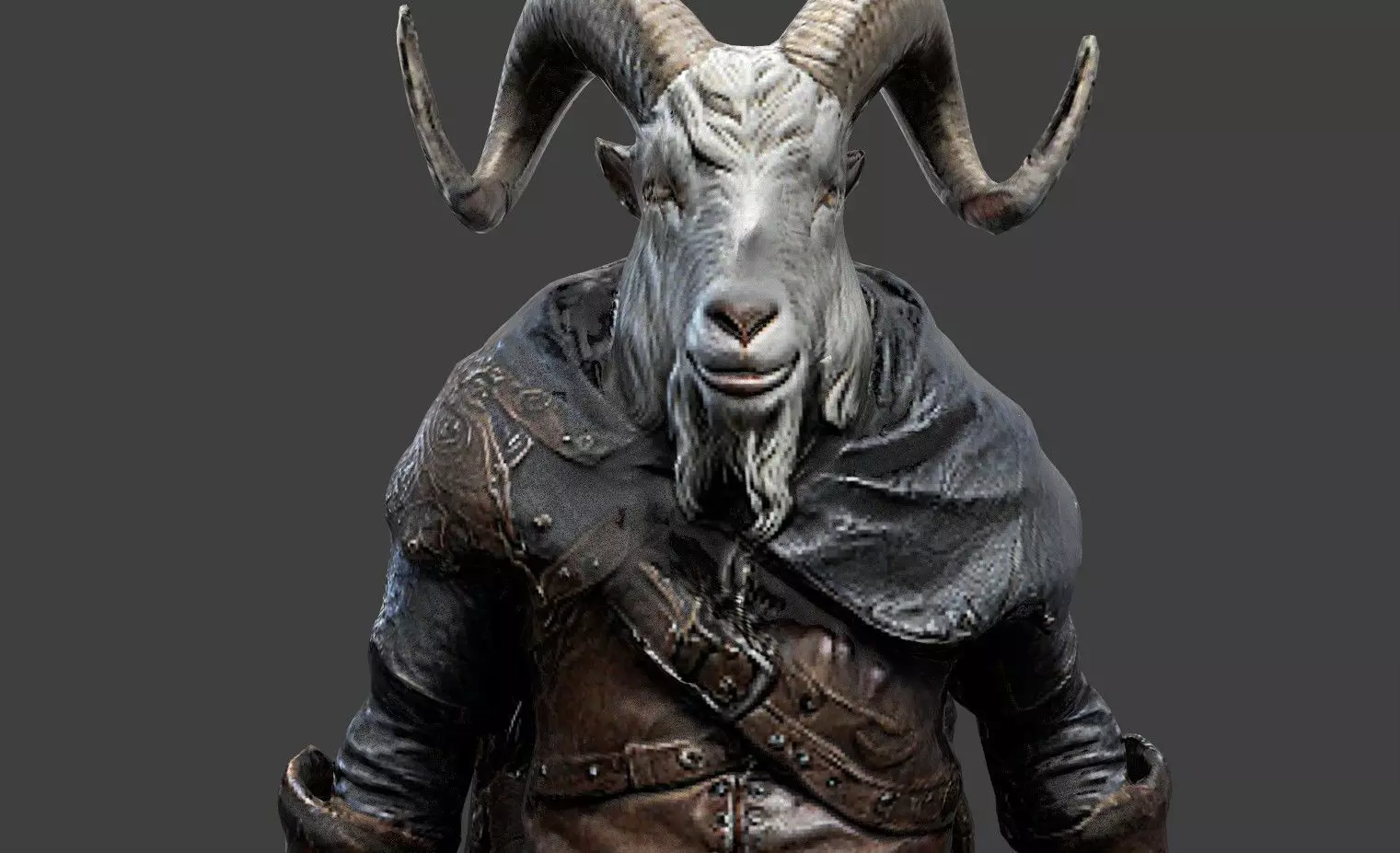 Animal Warrior Pack 4 Low-poly 3D model_35