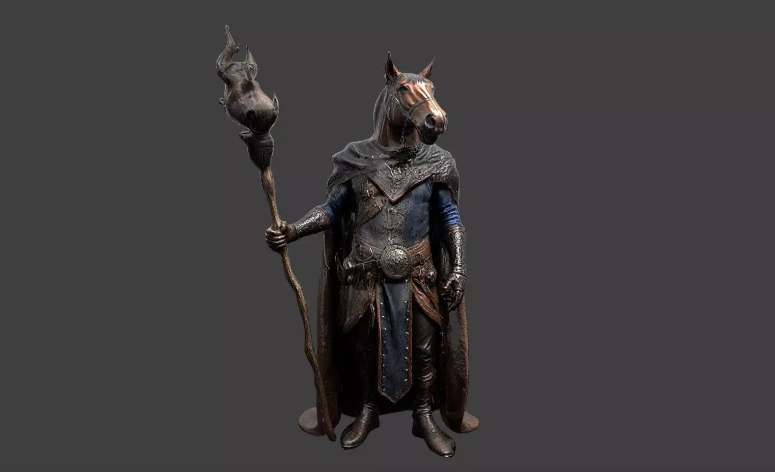 Animal Warrior Pack 4 Low-poly 3D model_3