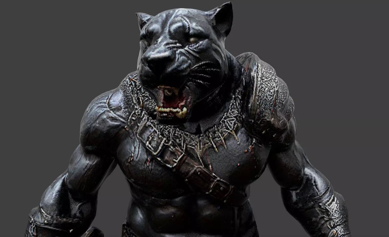 Animal Warrior Pack 4 Low-poly 3D model_34