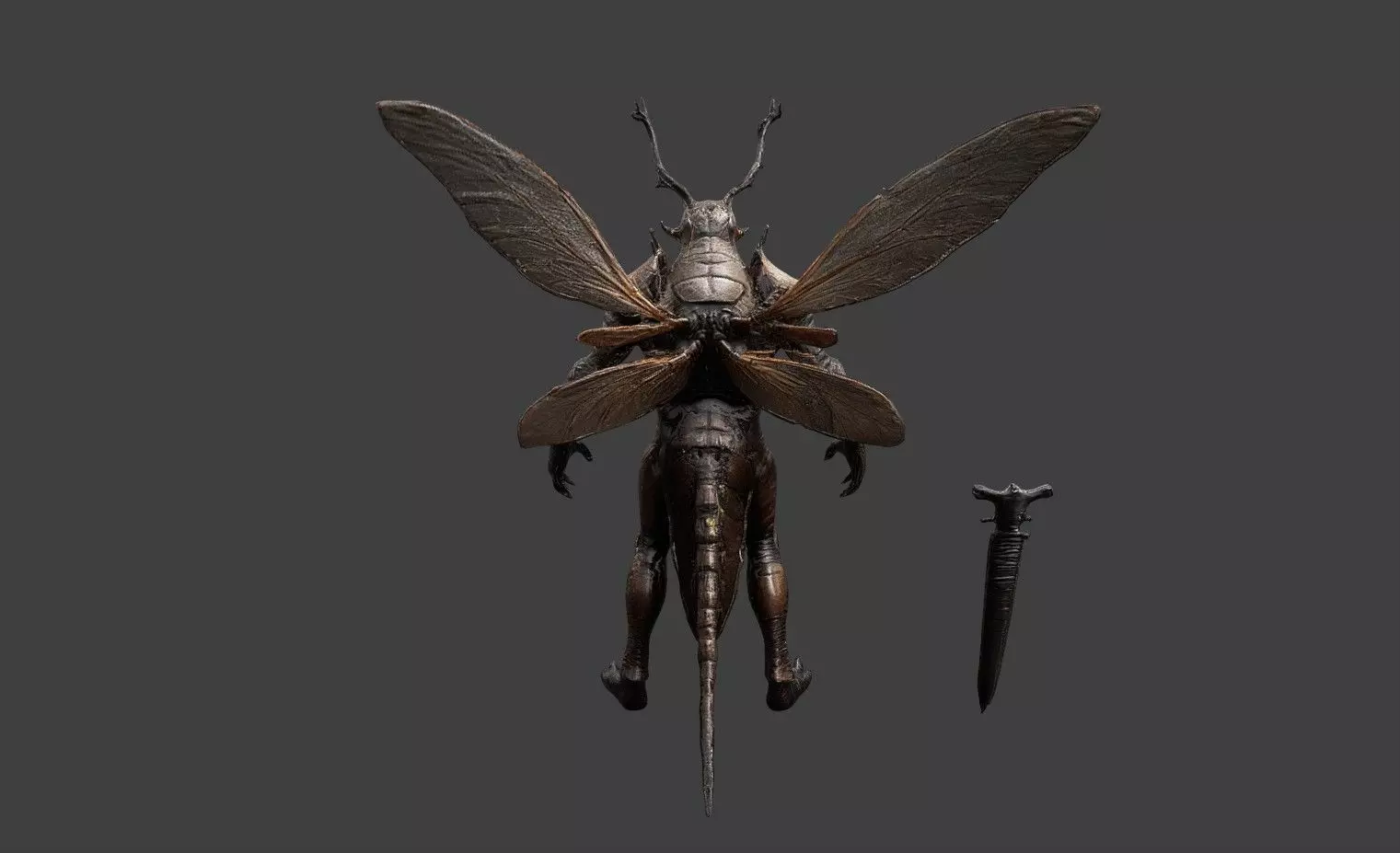 Animal Warrior Pack 4 Low-poly 3D model_26