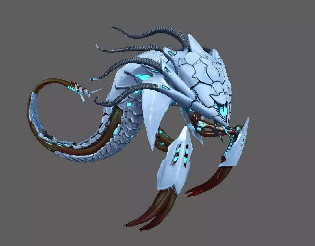 Creature 3D model_0