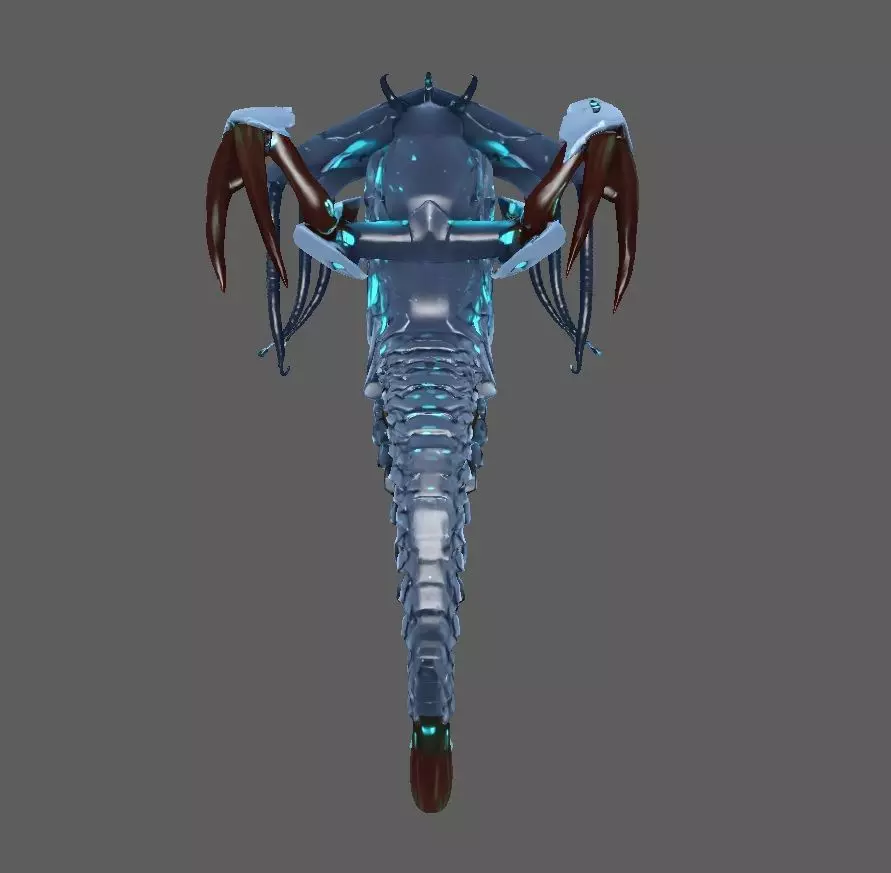 Creature 3D model_2
