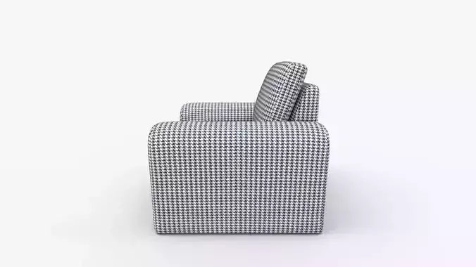 Leo Accent Chair 3D model 6