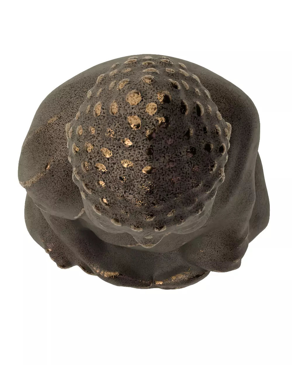 Seated Shakyamuni - Decorative Statue 3D model_10