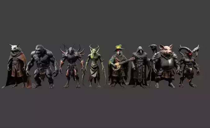 Animal Warrior Pack 5