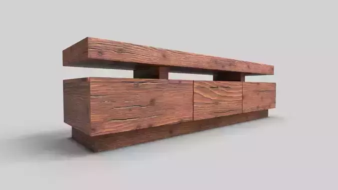 TV Rack CG72 3D model