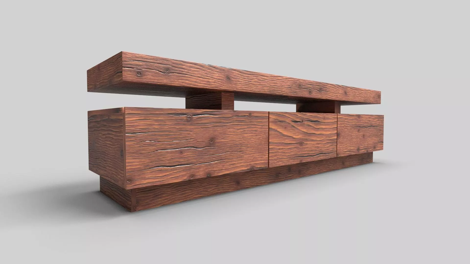 TV Rack CG72 3D model_0