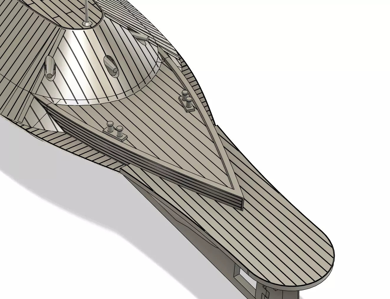 CSS Virginia RC Model 1-72 3D print model_8