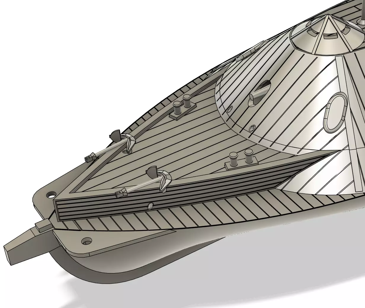 CSS Virginia RC Model 1-72 3D print model_6
