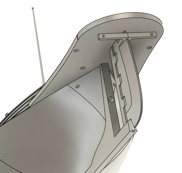 CSS Virginia RC Model 1-72 3D print model_9