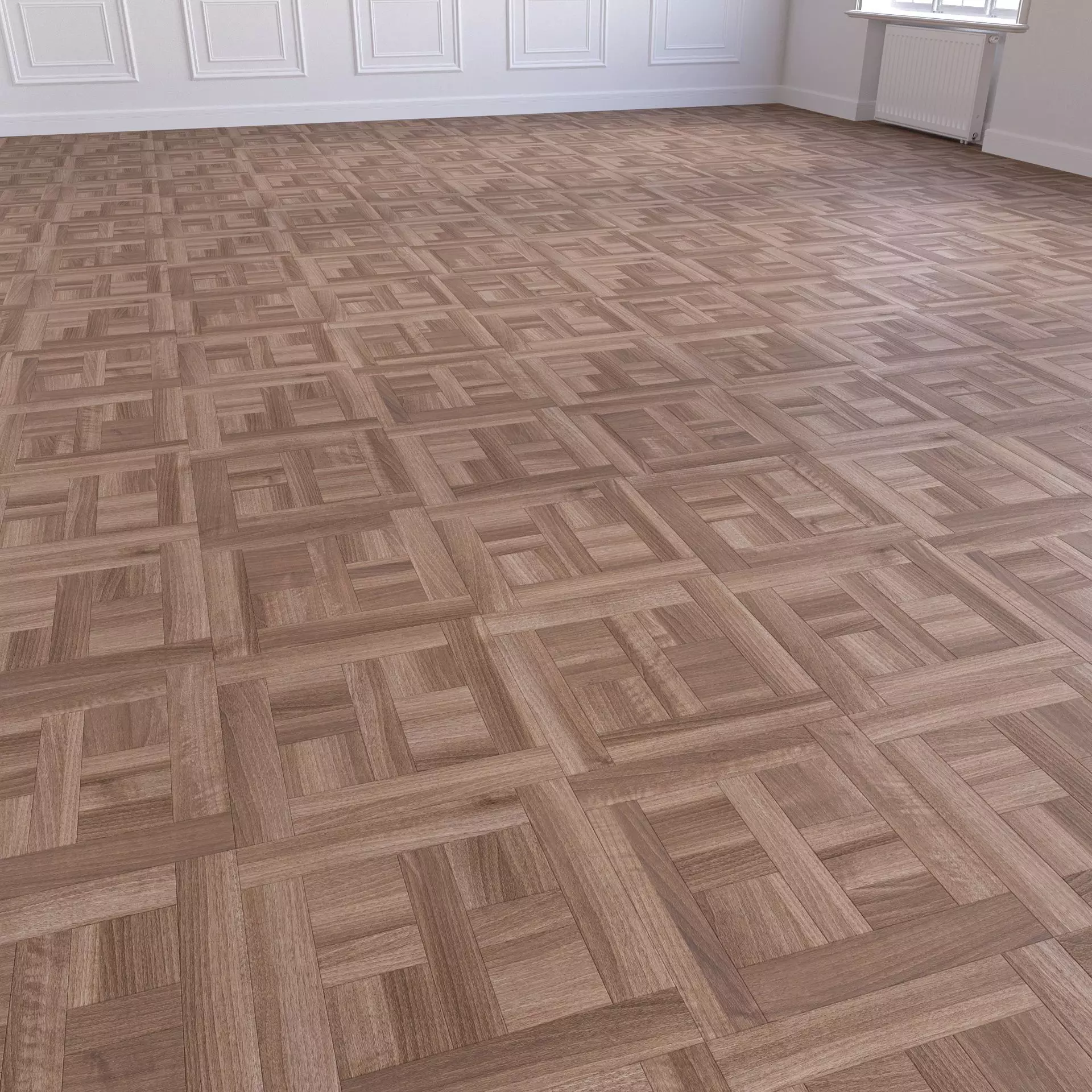 Parquet - Laminate - Wooden floor 4 in 1 3D model_20