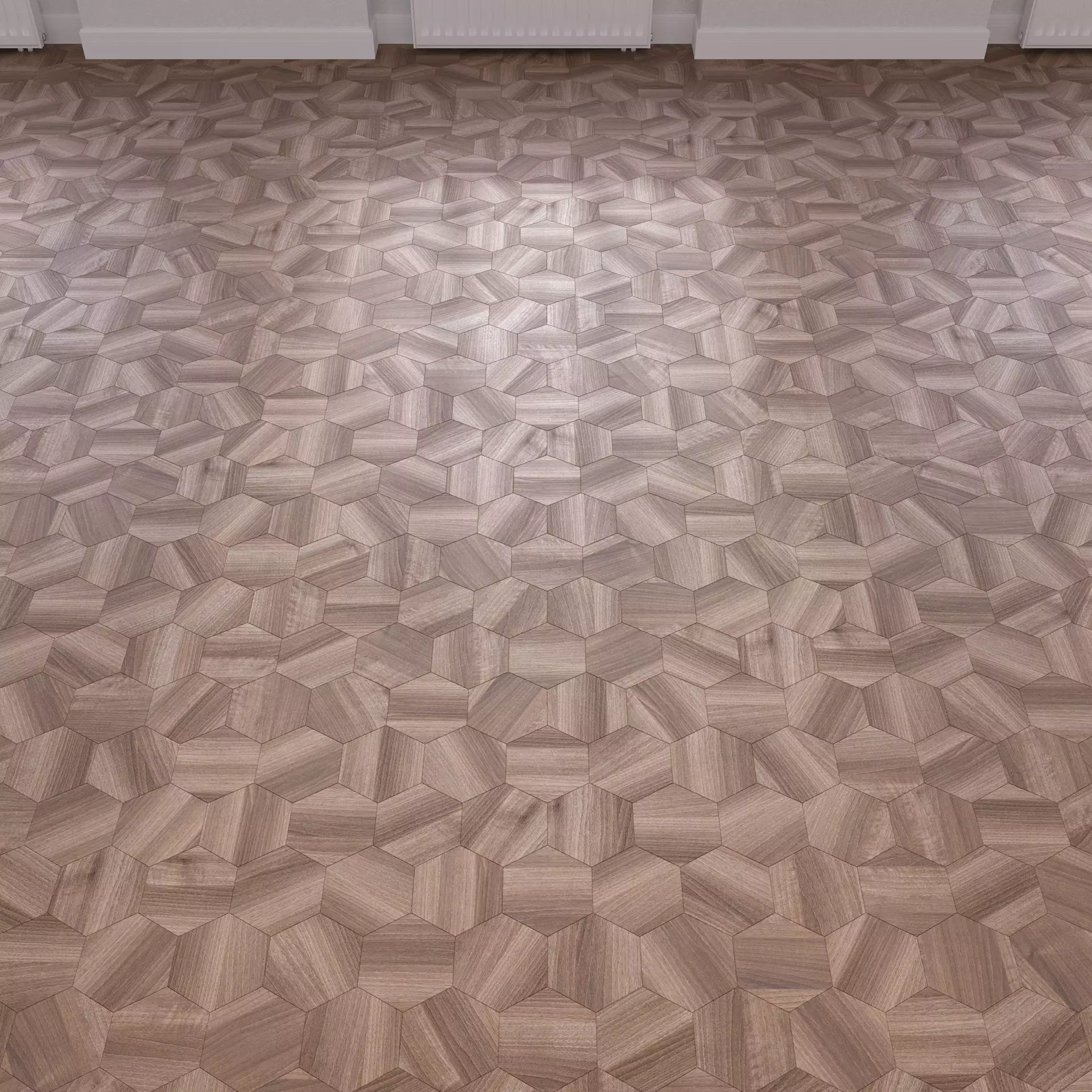 Parquet - Laminate - Wooden floor 4 in 1 3D model_15