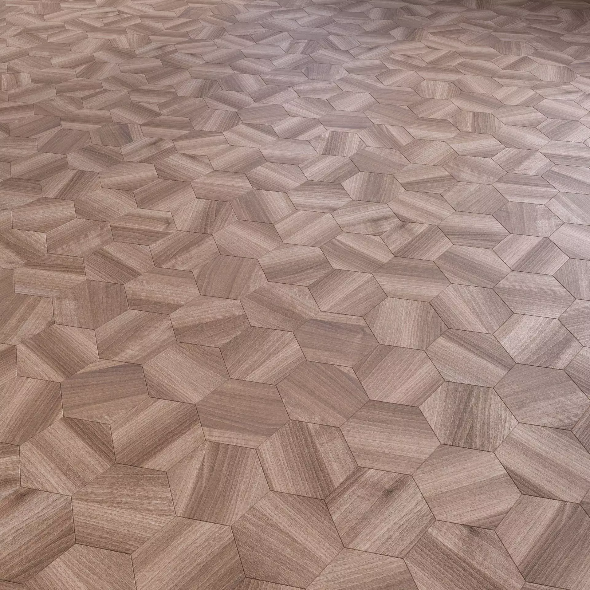 Parquet - Laminate - Wooden floor 4 in 1 3D model_11