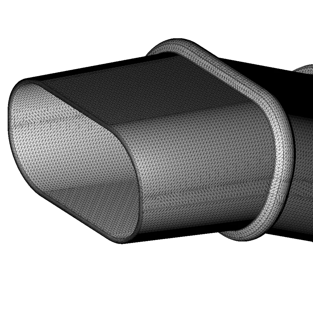 Rusty HVAC Oval Elbow Air Duct 3D model_5