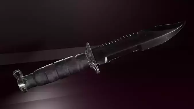 Combat tactical knife m9 bayonet