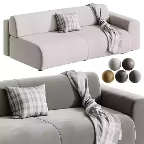 Straight sofa Mail 4NRL