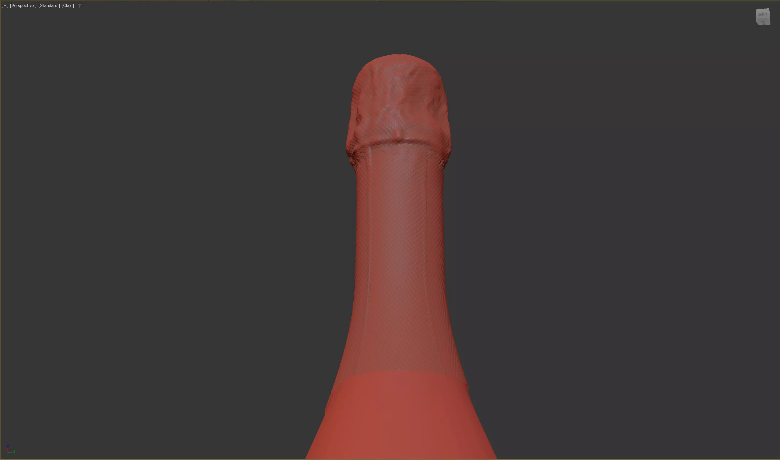 Champagne Bottle 3D model_7