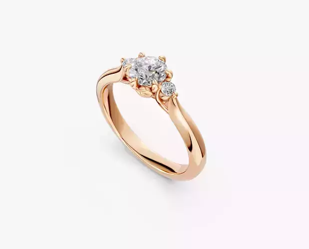 HEART ENGAGEMENT RING RJ012